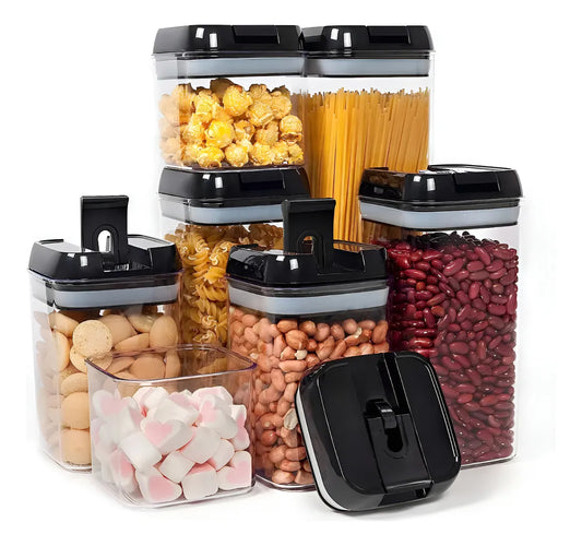 Set de Recipientes Herméticos – Cocina Ordenada y Frescura Total en Minutos