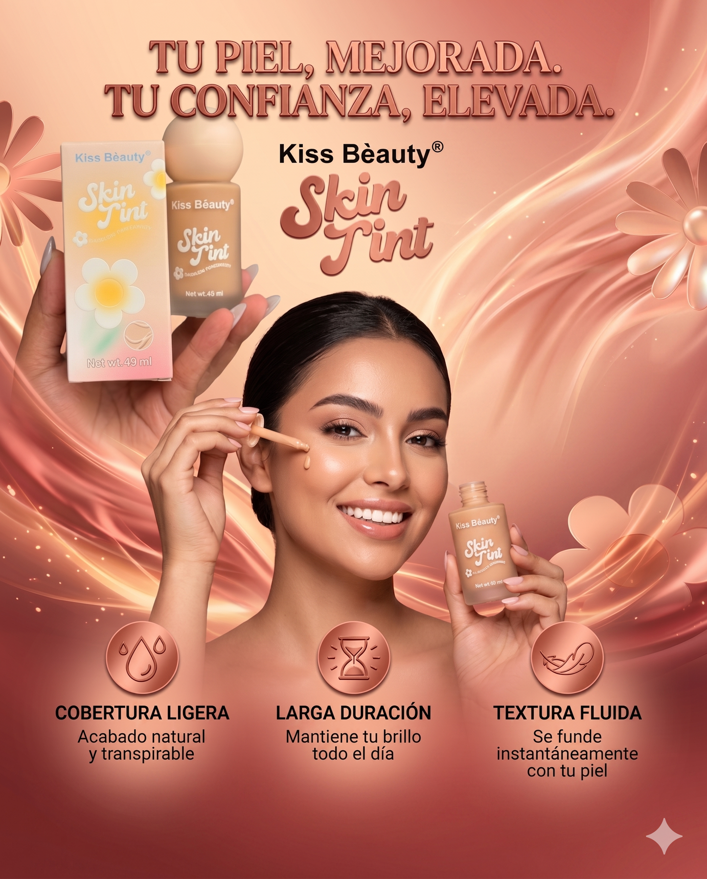 Skin Tint – Piel Perfecta y Natural en Segundos