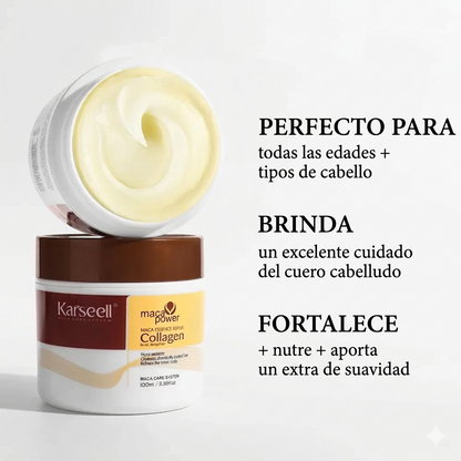Mascarilla de Colágeno: Repara tu Cabello Dañado Desde la Primera Aplicación