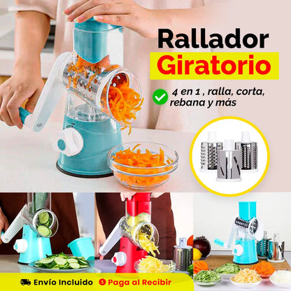 Molino Multiusos Rallador-Picador-Rebanador
