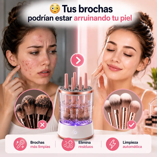 😳 El problema podría no ser tu piel... sino tus brochas